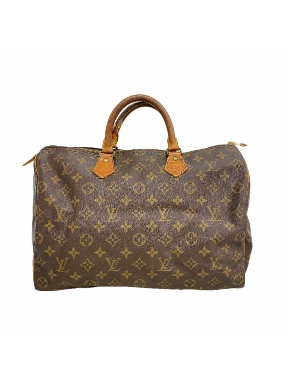 Louis Vuitton Handbag Monogram Speedy 35 Brown